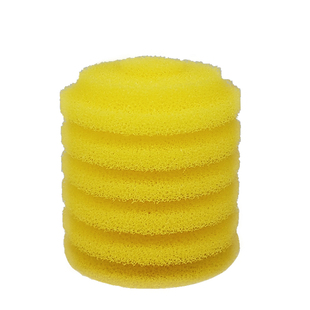 闽江松宝鱼缸内置过滤器棉芯圆形过滤棉生化棉过滤滤芯黄色替换棉