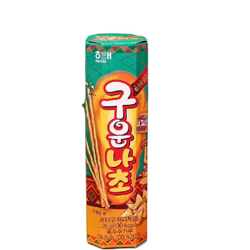 海太韩国烤薯棒原味薯片130g盒装休闲零食下午茶儿童零食细条饼干