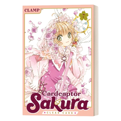 英文原版 Cardcaptor Sakura Clear Card 7 魔卡少女樱 百变小樱 透明卡牌篇7 漫画 英文版 进口英语原版书籍