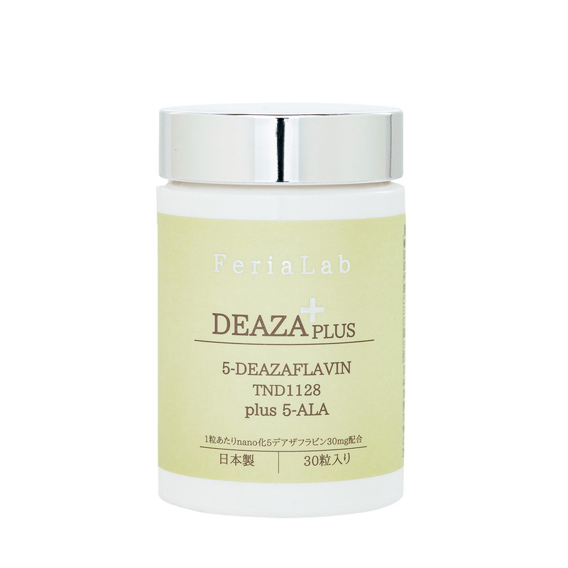 日本直邮DEAZA不老胶囊FeriaLab双重焕活5-脱氮黄素5-ALA氨基酸