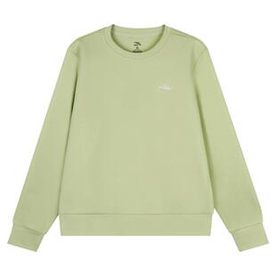 安踏卫衣女款2026春秋新款宽松显瘦圆领长袖上衣小个子无帽打底衫