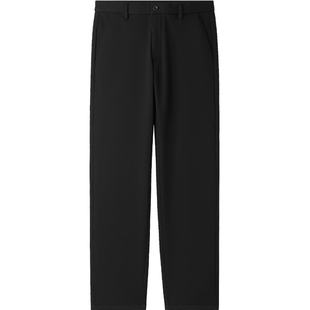 HLA/海澜之家轻商务经典系列休闲裤25秋冬新加绒加厚弹力保暖裤男