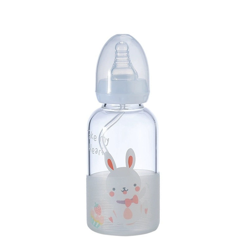 玻璃水杯学生少女躺着喝喝奶瓶