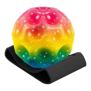 腕带式魔力手球月球石手腕弹力球玩具蹦蹦球新款弹弹球健身甩甩球