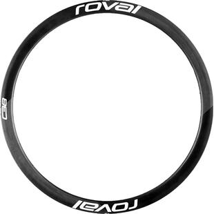 闪电Roval C38 DISC碟刹轮组贴纸碳刀圈改色改装防水反光贴单车