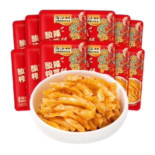 猫超臻选涪陵酸辣榨菜丝乌江22g*12佐餐配粥酸辣过瘾开胃下饭泡菜