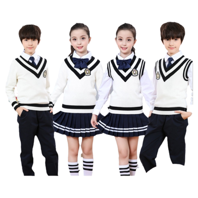 中小学生诗朗诵班服校服英伦风