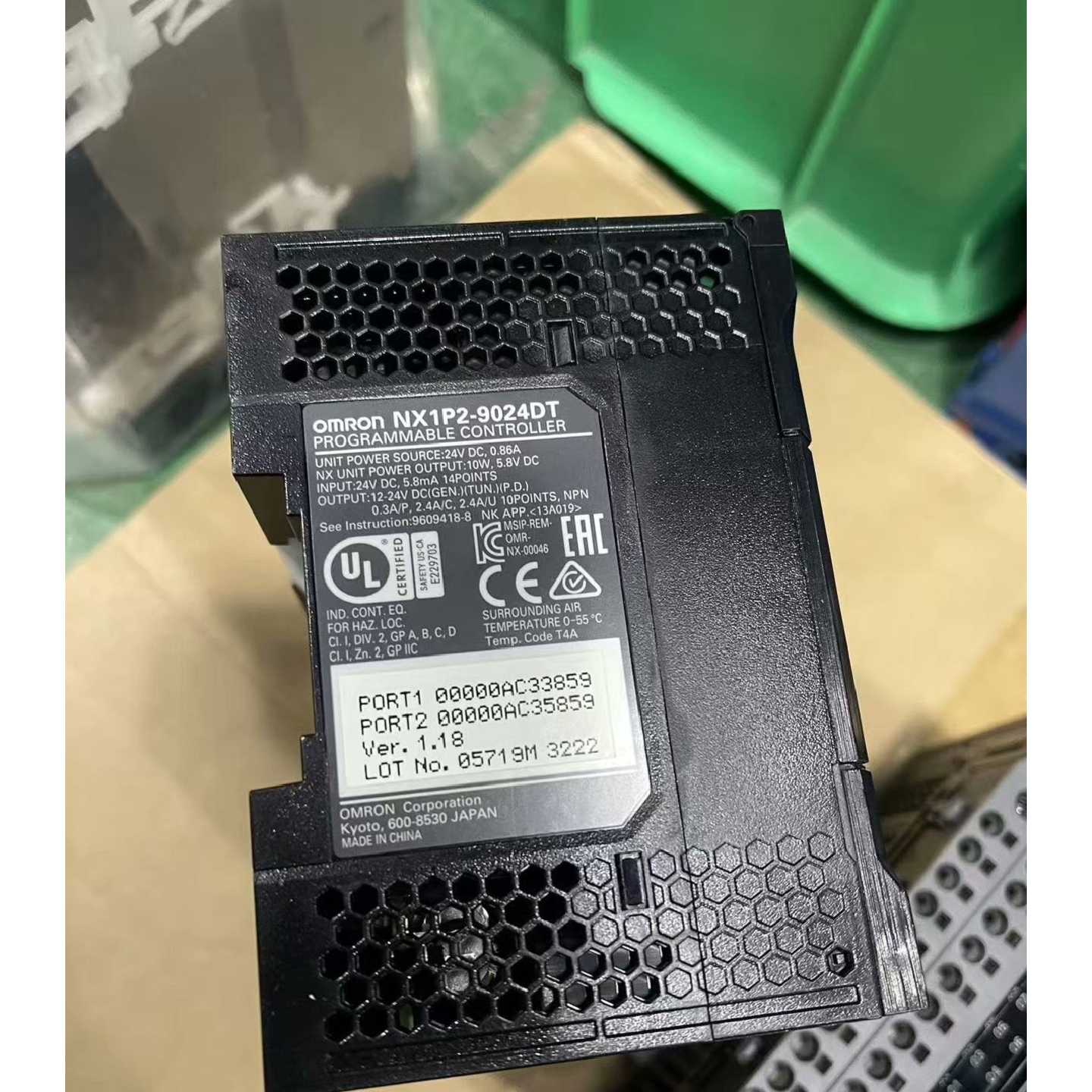 议价欧姆龙PLC控制器 NX1P2-9024DT 全新现货