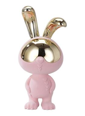 现代轻奢兔子摆件乔迁新年礼品