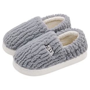 东北棉拖鞋男款冬季包跟2025新款室内家居保暖防滑加绒棉鞋男外穿