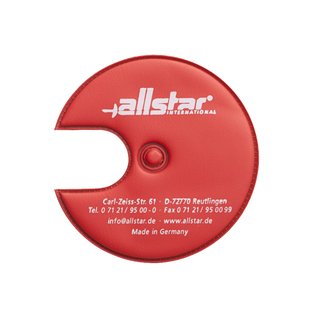 allstar奥斯达击剑器材佩剑塑料/绒制护手盘垫 成人/儿童通用小垫