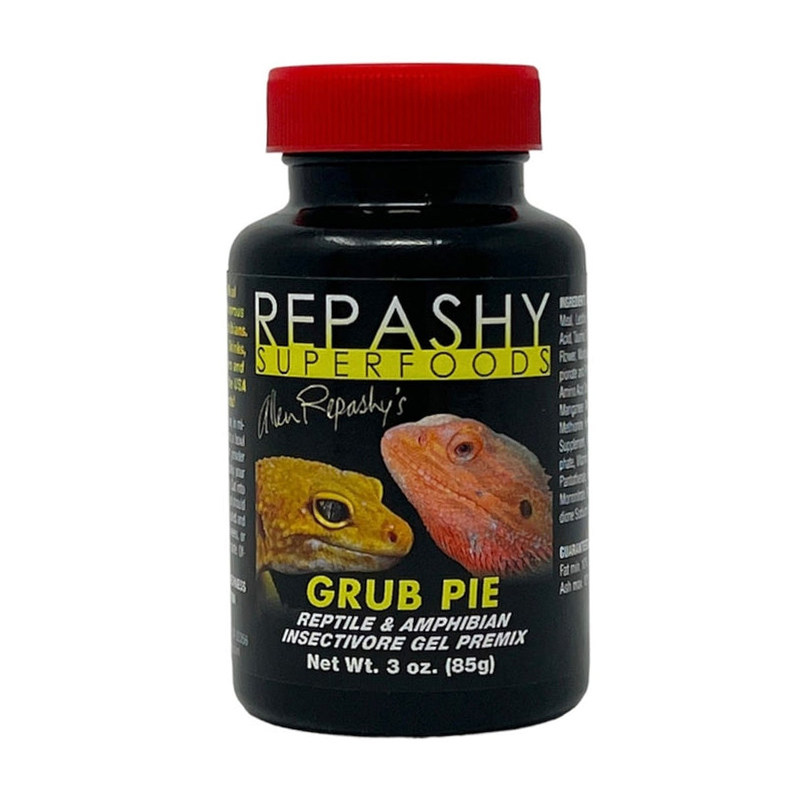 Repashy美国进口R牌果泥爬宠守宫鬃狮蜥蜴饲料果冻派凝胶派昆虫粉