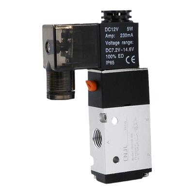 3V210-08亚德型气动电磁阀24v电子阀二位三通电磁控制阀220v气阀