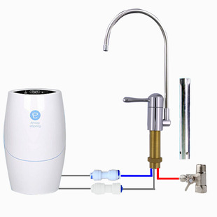 安利净水器龙头厨下改装龙头 安利益之源水机龙头三管无压水龙头