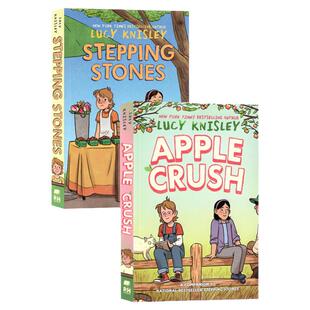 豌豆农场系列3册套装 Peapod Farm Stepping Stones/Apple Crush 英文原版儿童课外全彩漫画读物纽约时报畅销作者Lucy Knisley