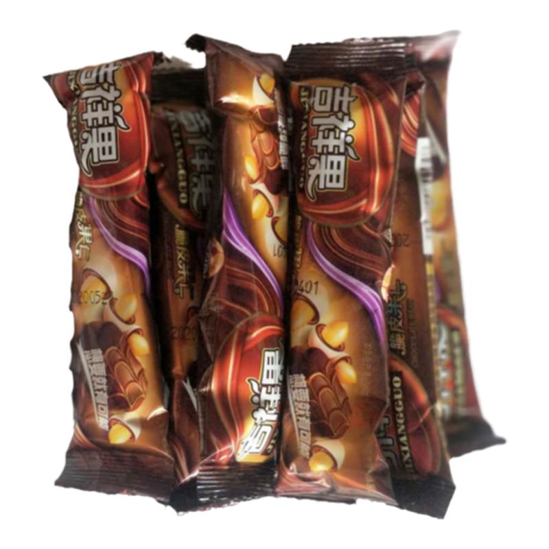 吉祥果脆皮果仁巧克力怀旧零食
