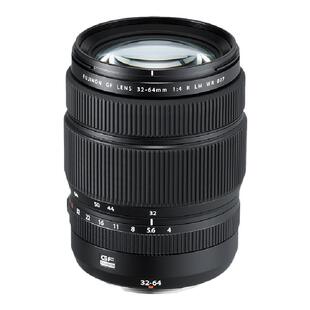 富士GF32-64mm F4 R LM WR标准变焦中画幅相机镜头适GFX100S 50II