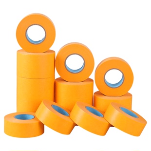 美纹纸和纸划线地坪50米美缝分色喷漆装修真石漆胶带墙面无痕胶带美缝分色喷漆划线地坪装修胶带墙面无痕胶带