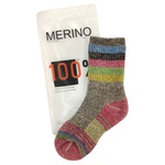 100%美利奴羊毛袜子厚毛巾男女儿童-30℃户外徒步登山滑雪中筒袜