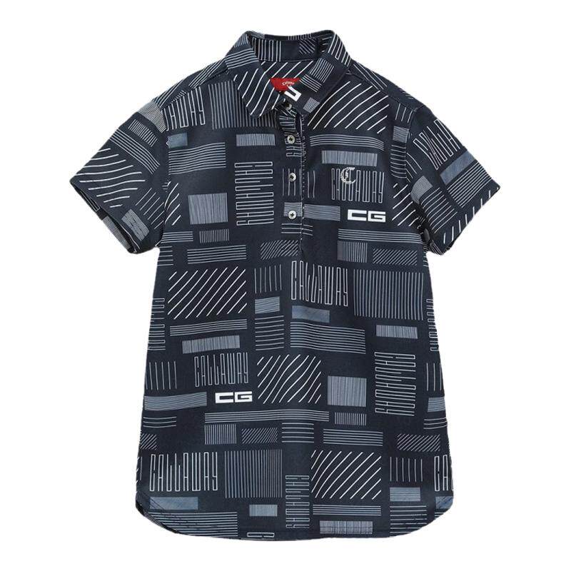 透气舒适短袖高尔夫服装Callaway