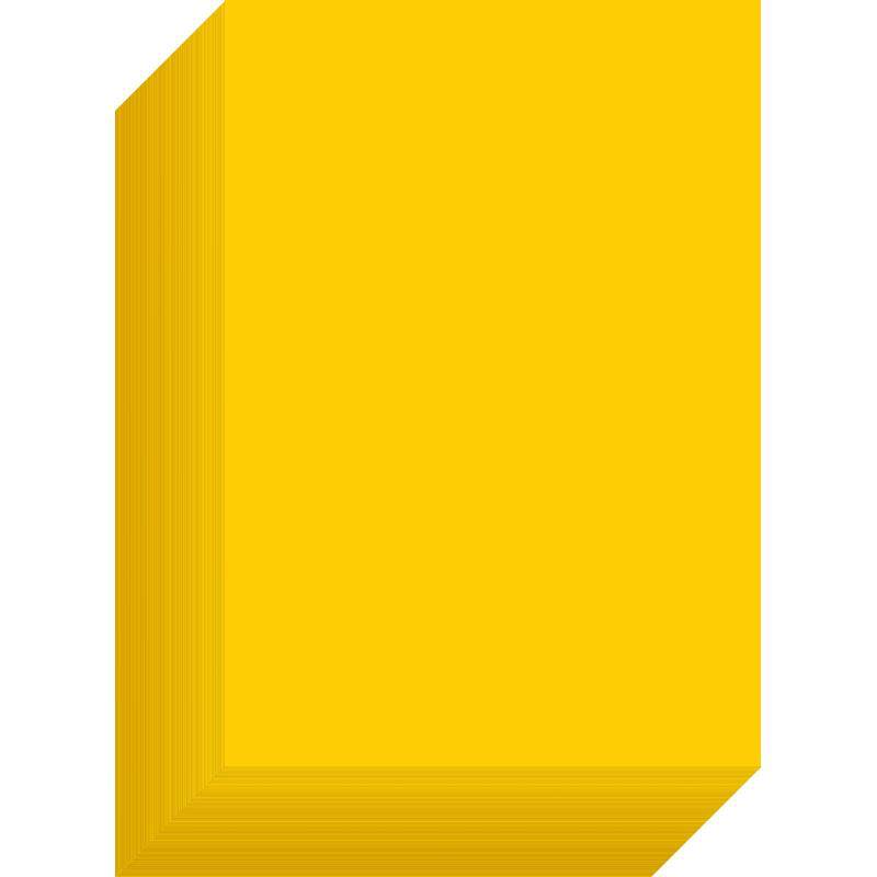 a4黄表纸签名黄宣纸符画黄纸写表文道家朱砂液中楷毛笔a4纸加厚款