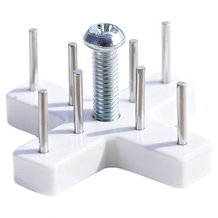 美可无痕钉螺丝挂钩壁固定器加长8针打孔强力螺母墙钉洞洞板神器