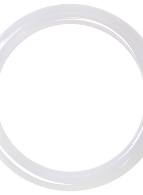 冰种白玉手镯细款少女荔枝冻