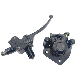 适用两冲程铃木AG100上泵V100金城SJ50 AG50碟刹上下泵刹车卡钳