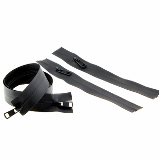 5号7号胶双向头开尾防水羽绒服户外运动冲锋衣拉链头拉锁拉练包邮