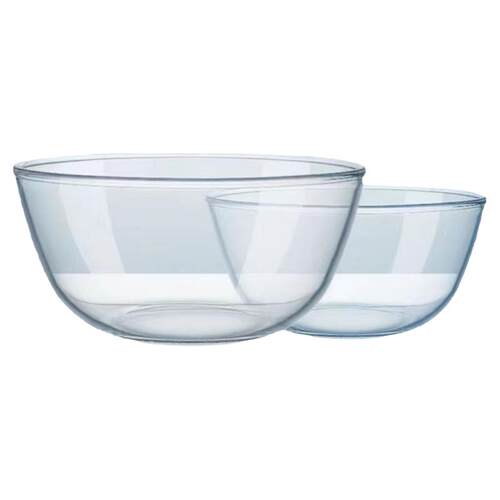 特大号和面盆加厚透明钢化玻璃盆烘焙大碗沙拉碗玻璃碗微波炉家用