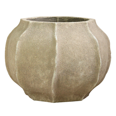 北欧品牌设计客厅大花盆