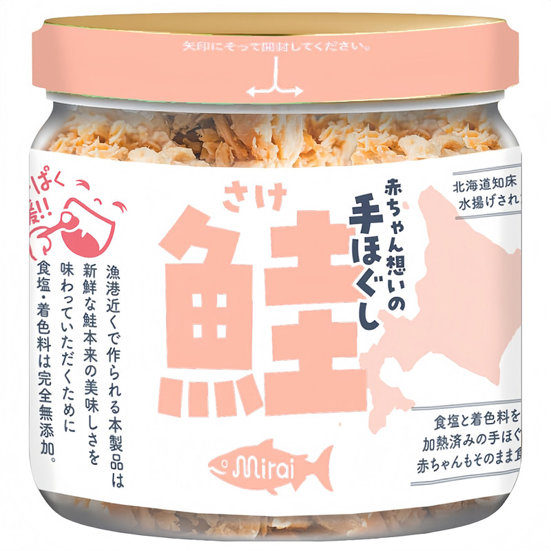 日本mirai宝宝高钙辅食拌饭料