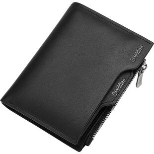 金利来新款钱包男真皮薄款银包多功能头层牛皮钱夹零钱夹商务皮夹