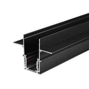 加厚磁吸轨道灯嵌入式无主灯客厅照明泛光灯预埋灯槽明装轨道槽