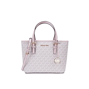 【官方正品】MK女包菜篮子 JET SET老花拼色托特包单肩手提斜挎包