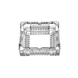 【买一送二】烟灰缸创意个性家用床头客厅酒吧大号水晶玻璃烟缸