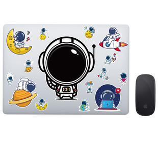 航空航天探索太空宇航员贴纸个性可爱笔记本电脑滑板机车箱子贴画