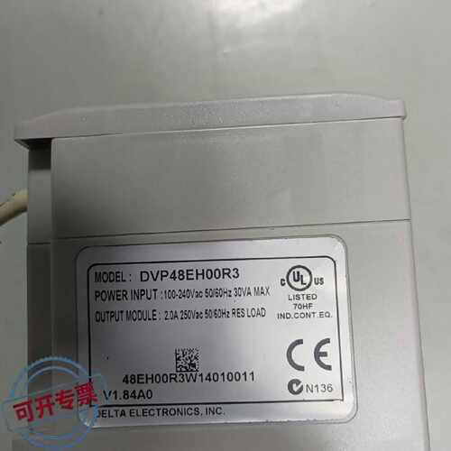 议 价台达PLCDVP48EH00R3V1.86A0版本输入工业自动可 维修