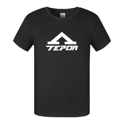 TEPOR天跑2026夏季新款高端休闲男装潮牌潮流短袖TPU7702DT16