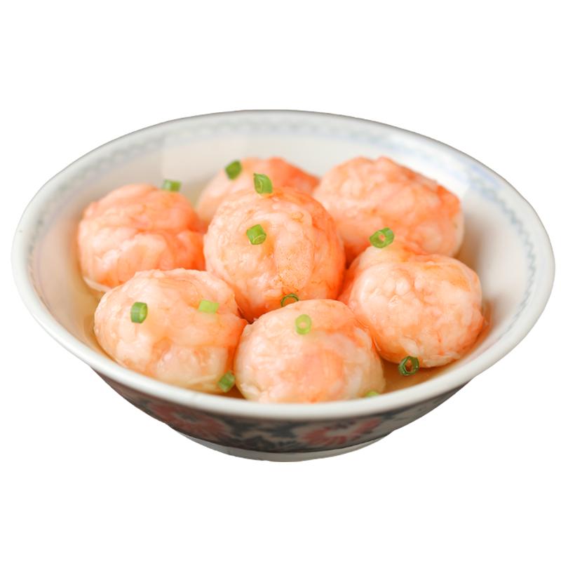 喜盼鲜虾滑95%纯虾肉低脂低糖