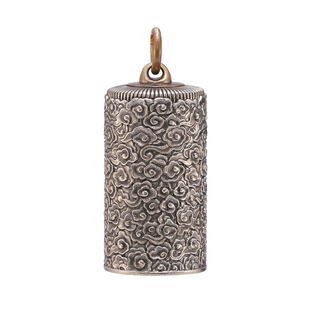 刻己云中鸟铜铃铛钥匙圈扣中国风复古吊坠汽车挂件挂饰户外铃铛