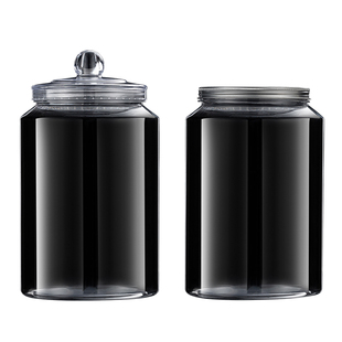 250克装鱼胶密封罐银盖PET薄塑料瓶滋补药材干货陈皮零食防潮储存