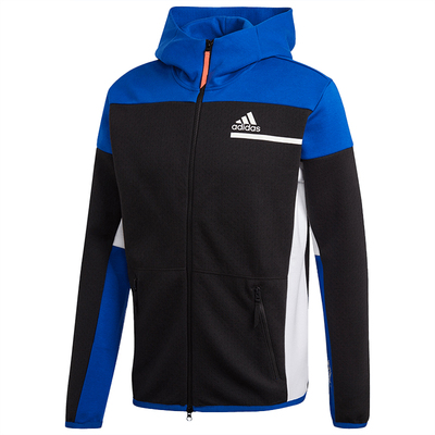 阿迪达斯男子运动连帽夹克外套