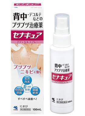 【自营】日本小林制药背部祛痘痘喷剂100ml 皮肤修复喷雾祛痘膏