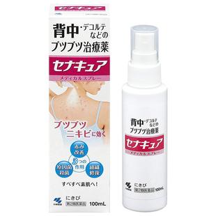 【自营】日本小林制药背部祛痘痘喷剂100ml 皮肤修复喷雾祛痘膏