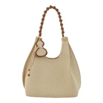 DGENIUS原创针织托特包单肩包包