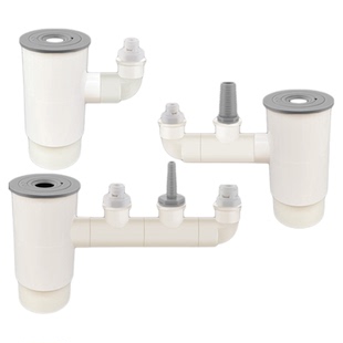 厨房75管件专用下水三通洗菜盆净水器排水管道三头通80管防臭接头