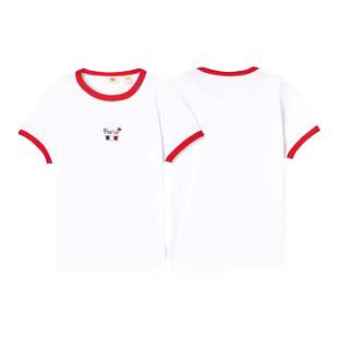 商场同款Levi's李维斯Paris限定胶囊系列夏季索罗娜女士短袖0023O