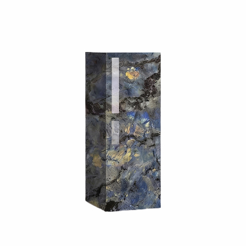 简约现代岩板花架花几客厅玄关落地式装饰品展示台摆件底座立柱