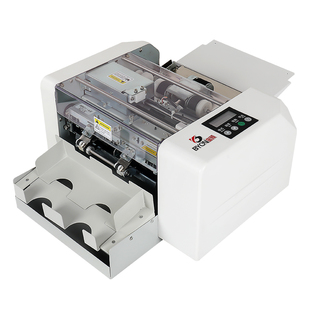 宝预 QK-A4-F名片切卡机全自动名片切卡机 多功能名片相片明信片优惠券高速切卡机小型切割机数码裁切机